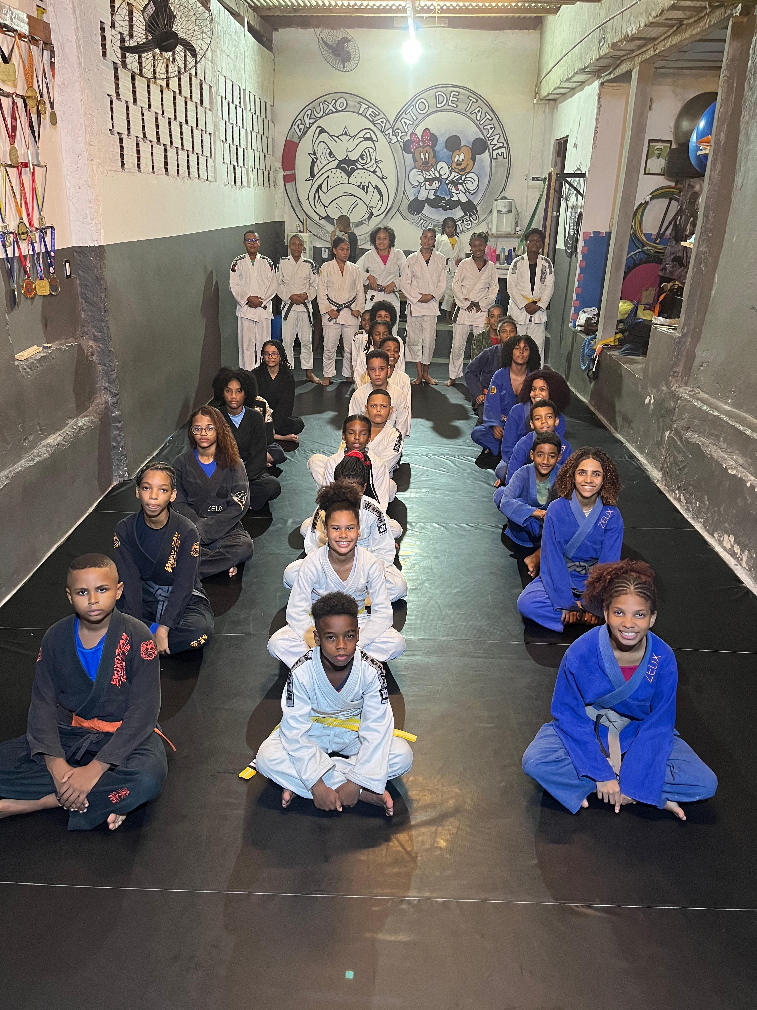 Aula no Alto do Macaco